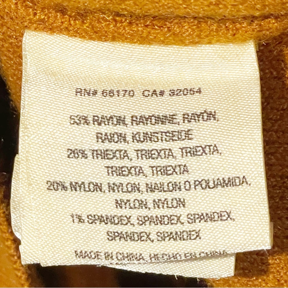 Anthropologie Moth‎ Medium Mustard One Button Half Sleeve Jacket Blazer Coat - Picture 4 of 5
